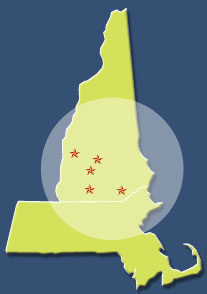 GSC Offices - NH & MA Map